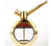 Bong, Glass Bong, Thick Glass Cup Bong, Glass Bottle Smoking Pipe, Water Pipes, Oil Rig Bong Hookah Set, for Smokers, Club, Bar,B