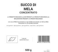 Bongiovanni Bontà Naturali Zumo de manzana concentrado orgánico 500g