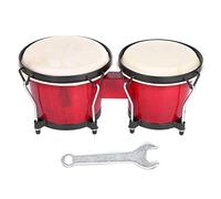 Bongo Drum, Bongos africanos de Madera Drum Djembe Percussion Instrumentos Aprendizaje temprano Juguetes de Ritmo para nios Exquisitos y Elegantes percusin