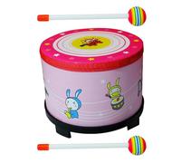 Bongo Set - Hand Drum | Child Rhythm Drum For Performances And Parties, Educational Musical Toy With Sound, Movement & Wood Stick For toddlerss And Preschoolers