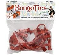 Bongo Ties All-Red 10pcs