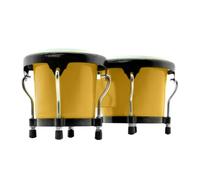 Bongos Mini Bongo Drum 8 opciones de color instrumento percusión for principiantes con parche plegable