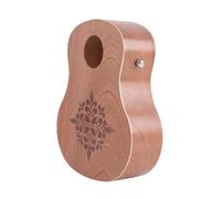 Bongos Tambor Cajón con cuerpo de guitarra clásica y sonido cálido laminado de madera de viaje Cajón de mano tambor de mano