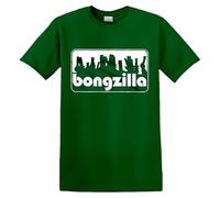BONGZILLA - 'Methods for Attaining Extreme Altitudes' T-Shirt Green XXL