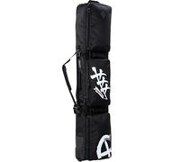 Boniffyy 143L Bolsa De Esquís con Ruedas Acolchada Bolsa De Esquí Impermeable Plegable Expansible Larga Gran Capacidad Todo Terreno Snowboard Bag Apta a 2 Pares de Esquís y Equipos (Negro X)