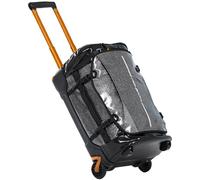 Boniffyy 50L/120L Bolsa con Ruedas De Viaje para Esquís Maleta Trolley para Snowboard Bolsa De Deporte Impermeable Extra Grande Mochila para Equipo De Esquí (Negro Flash, 50 L)
