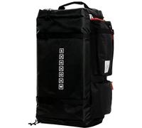 Boniffyy 55L Mochila de Esquí Impermeable Bolsa de viaje para Deporte al aire libre de Snowboard Senderismo acampar Montañismo ciclismo escalada con Botas Casco Compartimento (Negro carbón)
