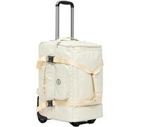 Boniffyy 90L/100L Maleta De Esquís Bolsa De Viaje con Ruedas Trolley de Ski Equipaje para Snowboard Bolsa Impermeable Gran Capacidad Mochila para Equipamiento de Invierno Skis (Beige, 90L)