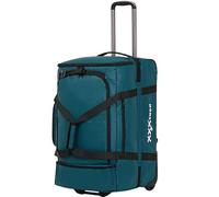 Boniffyy 90L/100L Maleta De Esquís Bolsa De Viaje con Ruedas Trolley de Ski Equipaje para Snowboard Bolsa Impermeable Gran Capacidad Mochila para Equipamiento de Invierno Skis (Azul Profundo, 100L)