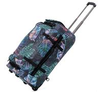 Boniffyy Bolsa de Viaje con Ruedas de Esquí Impermeable Trolley Deportiva Grande Mochila Snowboard Maletas para Cámping Semana Fin de Bolsa para Botas de Esquí Bag Patines Casco (Estampado)