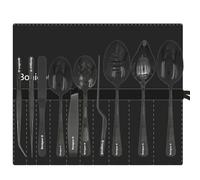 Bonigour Juego de herramientas de chapado culinario | Kit profesional de herramientas de chapado de chef de 11 piezas | Utensilios de cocina | Arte alimentario de cocina modernista | Acero inoxidable