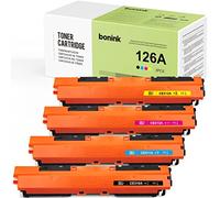 BONINK 126A CE310A Compatible para para HP LaserJet 100 Color MFP M175a | para HP LaserJet CP1025nw Repuesto para CE310A (4 Paquetes)