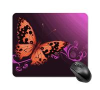 Bonita alfombrilla de ratón con diseño de mariposa, alfombrilla de ratón para juegos, bonita alfombrilla de mouse para escritorio para mujer, alfombrilla de mouse grande para escritorio, alfombrilla