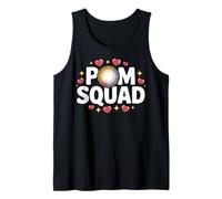 Bonita animadora de Pom Squad, animadora o equipo de baile Camiseta sin Mangas