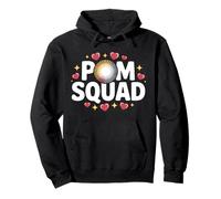 Bonita animadora de Pom Squad, animadora o equipo de baile Sudadera con Capucha