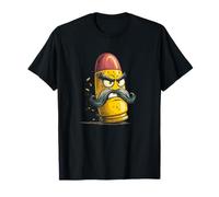 Bonita Bala con Barba para Hombre y Mujer Camiseta