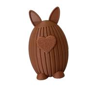 Bonita bandeja para dulces de conejos en miniatura ideal para fiestas de Pascua, cuenco con forma de corazón