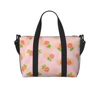 Bonita bolsa cruzada portátil con estampado de pomelo para mujer, adecuada para gimnasio, entrenamientos, viajes y viajes