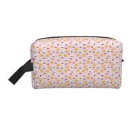 Bonita bolsa de almacenamiento Oxford 600D con diseño de bolas de arroz, bolsa de viaje grande portátil para artículos de tocador y artículos diarios