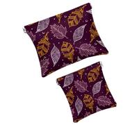 Bonita bolsa de cosméticos de bolsillo con diseño de hueso de pata de perro corgi galés, bolsa de maquillaje impermeable sin cierre automático, mini almacenamiento de viaje portátil para auriculares y