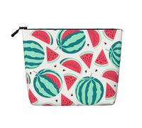 Bonita bolsa de cosméticos para mujer con estampado de koala mamá y bebé, bolsa de aseo de una sola capa, adecuada para almacenamiento diario, viajes y viajes de negocios., Fruits Watermelon, Talla