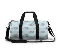 Bonita bolsa de gimnasio portátil de erizo para mujeres y hombres, bolsa de viaje para deportes, bolsa de gimnasio divertida bolsa de yoga