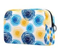 Bonita bolsa de maquillaje de koala para bebé, pequeña bolsa de viaje con cremallera, bolsa de aseo portátil, organizador de maquillaje para mujeres y niñas, Multicolor 05, 18.5x7.5x13cm/7.3x3x5.1in