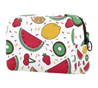 Bonita bolsa de maquillaje de koala para bebé, pequeña bolsa de viaje con cremallera, bolsa de aseo portátil, organizador de maquillaje para mujeres y niñas, Multicolor 03, 18.5x7.5x13cm/7.3x3x5.1in