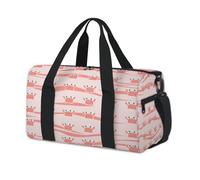 Bonita bolsa deportiva de cangrejo para fin de semana, bolsa de viaje casual, para viajes, gimnasio, para niños, niñas, niños, mujeres y hombres