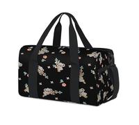 Bonita bolsa deportiva de koala divertida bolsa de lona para fin de semana, bolsa de viaje casual, para viajes, gimnasio, para niños, niñas, niños, mujeres y hombres