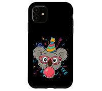 Bonita Camiseta de cumpleaños con diseño de Koala Divertida para Fiesta Carcasa para iPhone 11
