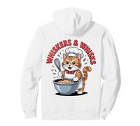 Bonita Camiseta Estampada con diseño de Gato Chef Baking de Whiskers & Whiskers Sudadera con Capucha