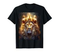 BONITA CAMISETA LEON. LEÓN, EL REY DE LA SELVA CORONA DE ORO TIGRE Camiseta