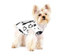 Bonita camiseta para perro con estampado de pingüino, chaleco para razas pequeñas como chihuahuas, yorkies y cachorros