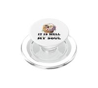 Bonita Cesta Cristiana con Gatitos de It Is Well with My Soul PopSockets PopGrip para MagSafe