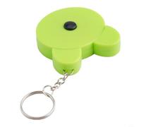 Bonita cinta métrica de animales para mini llavero portátil con regla automática