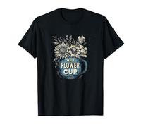 Bonita Copa floreciente con Disfraz de Flor Silvestre Camiseta