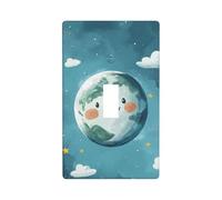 Bonita cubierta decorativa para interruptor de luz de planeta Tierra, 1 interruptor, placa de pared para cocina, granja, dormitorio, baño, decoración artística