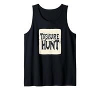 Bonita declaración de búsqueda del tesoro para los amantes de los piratas Camiseta sin Mangas