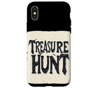 Bonita declaración de búsqueda del tesoro para los amantes de los piratas Carcasa para iPhone X/XS