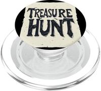 Bonita declaración de búsqueda del tesoro para los amantes de los piratas PopSockets PopGrip para MagSafe