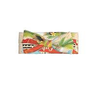Bonita diadema con lazo para bebé con estampado de isla de cuba, delicada y sensible para recién nacidos, diademas elásticas de nailon