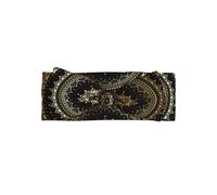 Bonita diadema con lazo para bebé con estampado de mandala caleidoscopio, delicada y sensible para recién nacidos, diademas elásticas de nailon