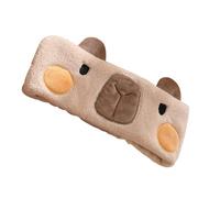 Bonita diadema de capibaras gruesa para mujeres y niñas, para lavar la cara y maquillarse, soporte para el pelo