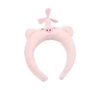 Bonita diadema de cuerda para adultos, con diseño de dibujos animados, para mujeres y niñas, para lavar la cara, reuniones familiares