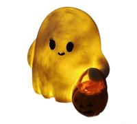 Bonita estatua de resina con una postura única del dedo medio y una sonrisa encantadora, perfecta para decoraciones de Halloween para añadir un toque espeluznante pero encantador a tu hogar o jardín