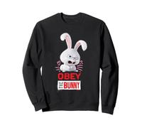 Bonita expresión de Obey The Bunny Pets, Divertida y Divertida Sudadera