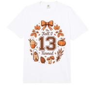Bonita Fiesta de cumpleaños otoñal de The Fall I Turned 13 Comfort Colors Adult Heavyweight T-Shirt