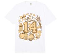 Bonita Fiesta de cumpleaños otoñal de The Fall I Turned 14 Comfort Colors Adult Heavyweight T-Shirt