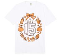 Bonita Fiesta de cumpleaños otoñal de The Fall I Turned 15 Comfort Colors Adult Heavyweight T-Shirt